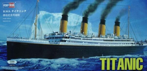 Buildable model ship &quot;Titanic&quot; детальное изображение Флот 1/535 Флот