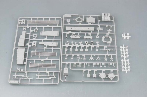 Scale model 1/35 Main battle tank Challenger 2 Enhanced Armour Trumpeter 01522 детальное изображение Бронетехника 1/35 Бронетехника