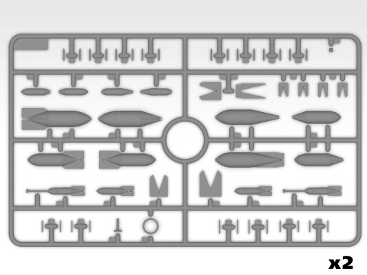 Збірна модель 1/48 Німецький бомбардувальник Do 217M-1 ICM 48274 детальное изображение Самолеты 1/48 Самолеты