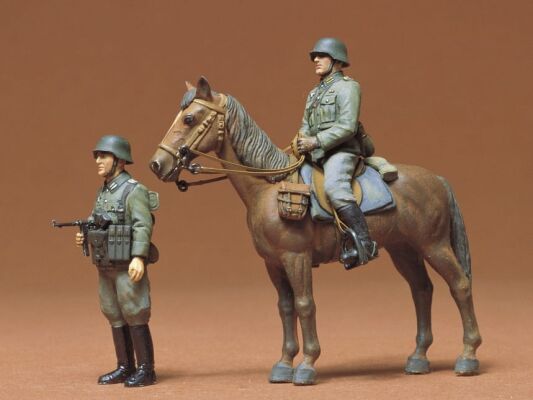 Scale model 1/35 Mounted Infantry amiya 35053 детальное изображение Фигуры 1/35 Фигуры