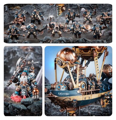 Warhammer AGE OF SIGMAR SPEARHEAD: KHARADRON OVERLORDS - DREKKI'S PRIVATEERS Game Set детальное изображение Харадронские Владыки Порядок
