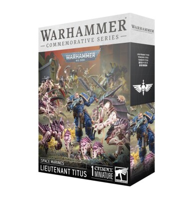 Ігровий набір Warhammer 40000:SPACE MARINES – LIEUTENANT TITUS детальное изображение Ультрамарины Космические Десантники