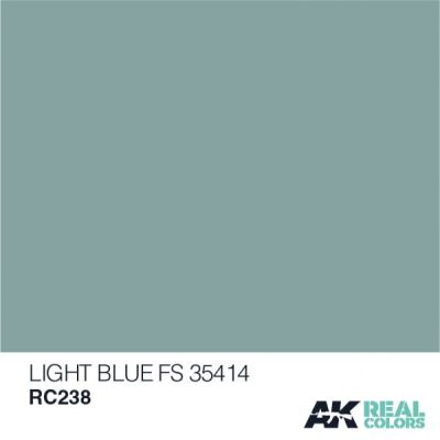 Light Blue FS 35414 / Светло-синий детальное изображение Real Colors Краски