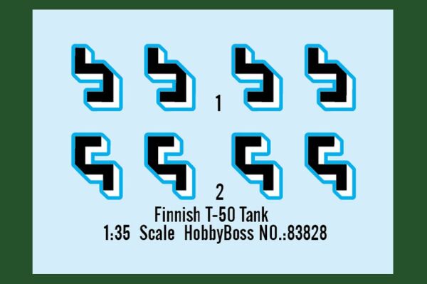 Finnish T-50 Tank детальное изображение Бронетехника 1/35 Бронетехника