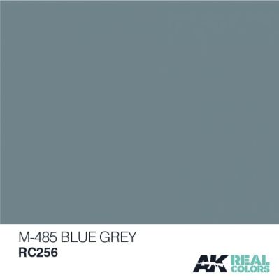 M-485 Blue Grey / Сіро-синій детальное изображение Real Colors Краски
