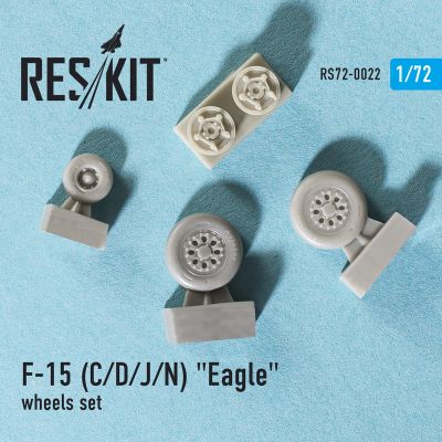 F-15 (C/D/J/N) &quot;Eagle&quot; wheels set (1/72) детальное изображение Смоляные колёса Афтермаркет