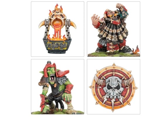 BLOOD BOWL: CHAOS DWARF TEAM детальное изображение BLOOD BOWL WARHAMMER Age of Sigmar