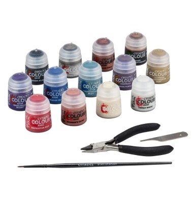 Набор WARHAMMER 40000 PAINTS + TOOLS детальное изображение Игровые наборы WARHAMMER 40,000