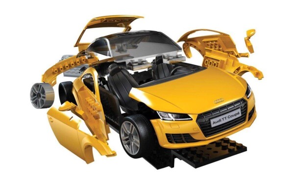 Збірна модель конструктор суперкар Audi TT Coupe QUICKBUILD Airfix J6034 детальное изображение Автомобили Конструкторы