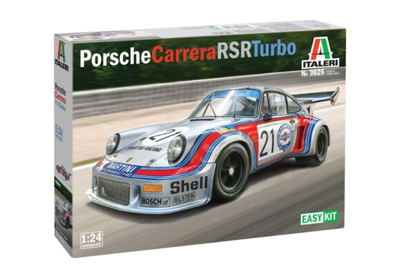 Збірна модель 1/24 Автомобіль Porsche Carrera RSR Turbo Easy Kit Italeri 3625 детальное изображение Автомобили 1/24 Автомобили