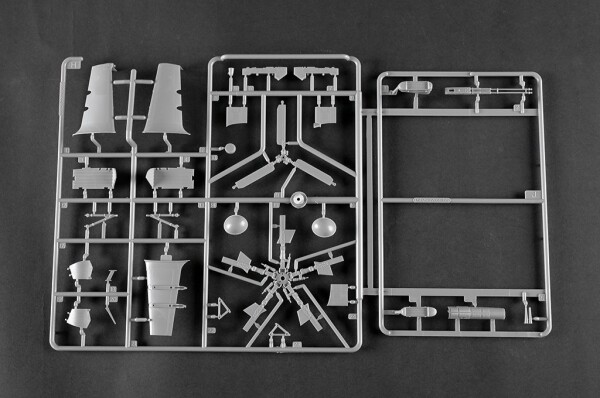 Збірна модель 1/48 Вертоліт Мі-24П Hind-F Trumpeter 05829 детальное изображение Вертолеты 1/48 Вертолеты