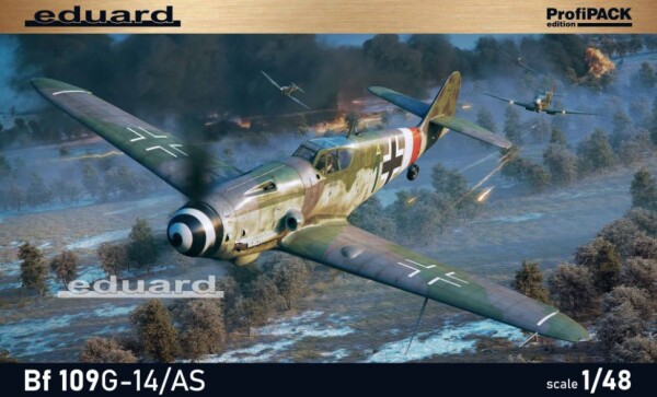 Сборная модель 1/48 Немецкий истребитель Bf 109G-14/AS Эдуард 82162 детальное изображение Самолеты 1/48 Самолеты