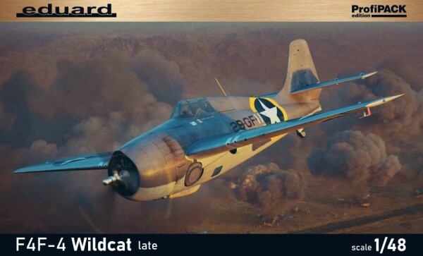 Scale model 1/48 Airplane F4F-4 Wildcat late Eduard 82203 детальное изображение Самолеты 1/48 Самолеты