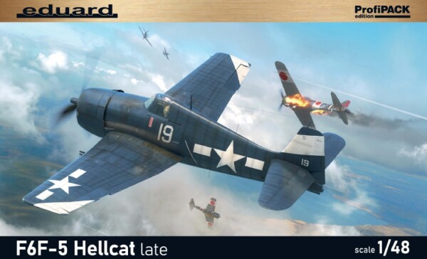 Збірна модель 1/48 Літак F6F-5 Hellcat пізній Eduard 8229 детальное изображение Самолеты 1/48 Самолеты