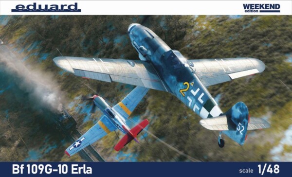 Сборная модель 1/48 Самолет Bf 109G-10 ERLA Эдуард 84174 детальное изображение Самолеты 1/48 Самолеты