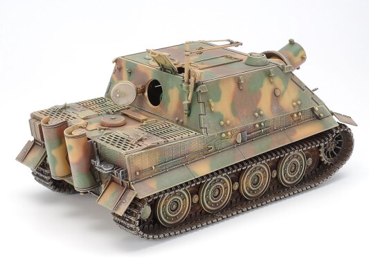 Scale model 1/35 self-propelled gun Sturmtiger 38 CM Tamiya 35177 детальное изображение Бронетехника 1/35 Бронетехника