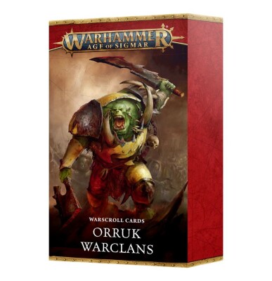 WARSCROLL CARDS: ORRUK WARCLANS (ENG) детальное изображение Орочьи Кланы Разрушение