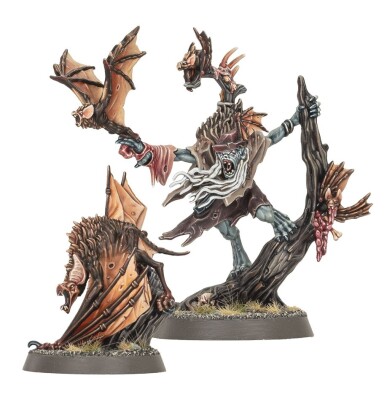 Ігровий набір Warhammer AGE OF SIGMAR - SPEARHEAD: FLESH-EATER COURTS - HIGH FALCONER FELGRYN детальное изображение Дворы Пожирателей Плоти Смерть