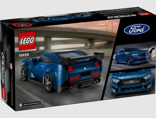 Конструктор LEGO SPEED CHAMPIONS Спортивний автомобіль Ford Mustang Dark Horse 76920 детальное изображение Speed Champions Lego