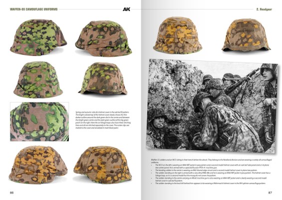 Книга Waffen-SS Camouflage Uniforms by Werner Palinckx AK-Interactive 130008 детальное изображение Обучающая литература Книги