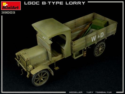 BRITISH MILITARY LORRY B-TYPE детальное изображение Автомобили 1/35 Автомобили