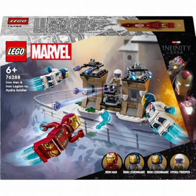 Конструктор LEGO Super Heroes Marvel Железный Человек и Железный легион против солдата Гидры 76288 детальное изображение Marvel Lego