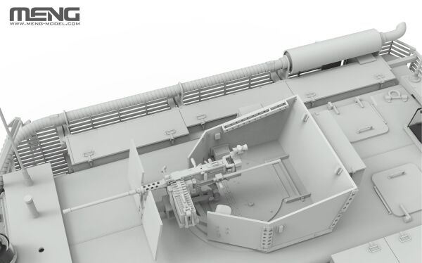 Сборная модель 1/35 американский бронетранспортер Mastiff 2 6X6 Менг SS-012 детальное изображение Бронетехника 1/35 Бронетехника