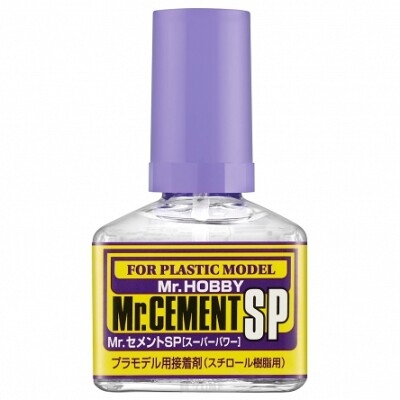 Mr. Cement SP 40 ml / Суперрідкий клей Mr. Hobby MC131 детальное изображение Клей Модельная химия