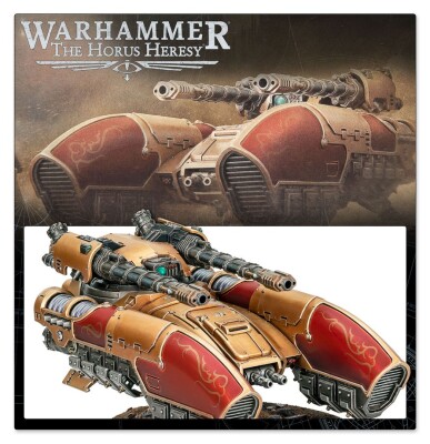 Ігровий набір Warhammer 40000 – HORUS HERESY: LEGIO CUSTODES – CALADIUS GRAV-TANK детальное изображение Ересь Хоруса WARHAMMER 40,000