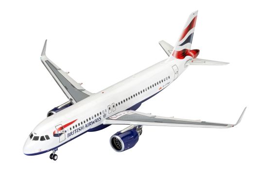 Airbus A320neo &quot;British Airways&quot; детальное изображение Самолеты 1/144 Самолеты