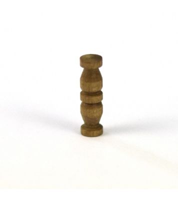 DOBLE COLUMN -WALNUT- 12mm (15 u) - Подвійний стовп з горіха детальное изображение Аксессуары для дерева Модели из дерева