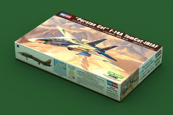 Збірна модель літака Persian Cat F-14A TomCat - IRIAF детальное изображение Самолеты 1/48 Самолеты