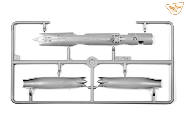 Збірна модель 1/72 Літак МіГ-19П Clear Prop 72056 детальное изображение Самолеты 1/72 Самолеты