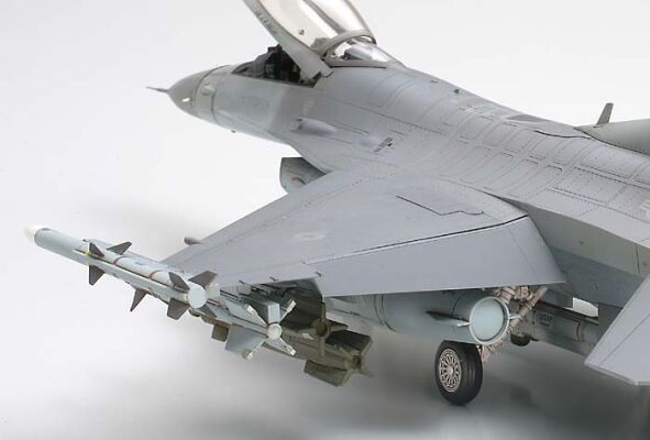 Збірна модель 1/48 Літак Lockheed Martin F-16C [BLOCK 25/32] FIGHTING FALCON ANG Tamiya 61101 детальное изображение Самолеты 1/48 Самолеты