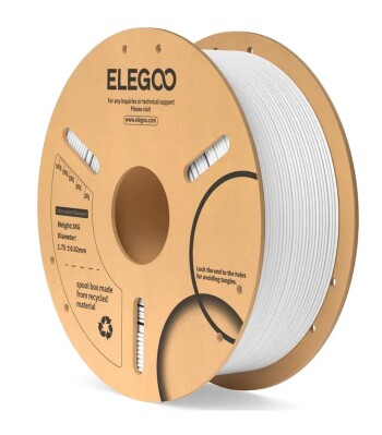 Plastic ELEGOO PLA Filament Ø1.75mm &quot;Black&quot; 1kg детальное изображение Комплектующие и аксессуары 3D печать