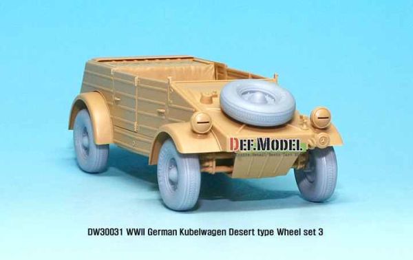  WW2 German VW Desert type Wheel set 3  детальное изображение Смоляные колёса Афтермаркет
