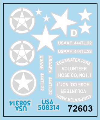 Збірна модель 1/72 Пожежна машина США G506 класу 135 ACE 72603 детальное изображение Автомобили 1/72 Автомобили