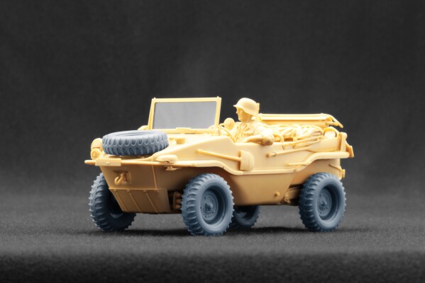 Набор колес (с деформацией) для Schwimmwagen Gelände v2 (200-16) для Italeri, Tamiya, AFV club детальное изображение Колёса Афтермаркет