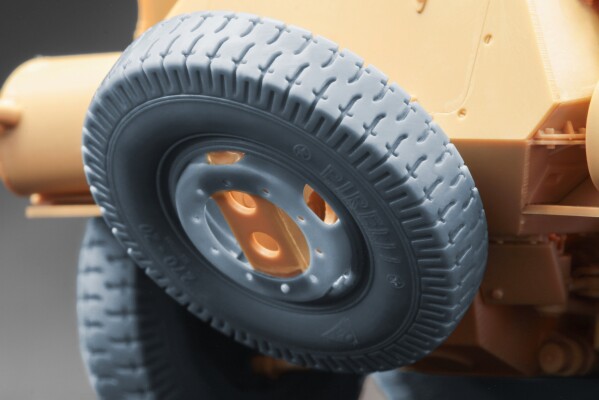 Набір колес для Sd.Kfz. 234 Puma v4 від Dragon, Miniart, RFM, Italeri, AK Interactive ScaleX WW-35013 детальное изображение Колёса Афтермаркет