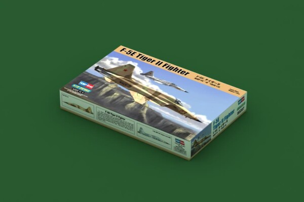 Сборная модель 1/72 Истребитель Ф-5E Tiger II ХоббиБосс 80207 детальное изображение Самолеты 1/72 Самолеты