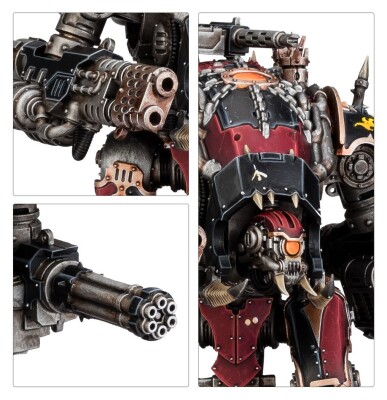 Ігровий набір Warhammer 40000: CHAOS KNIGHTS - HOUNDPACK LANCE детальное изображение Космический Десант Хаоса Армии Хаоса