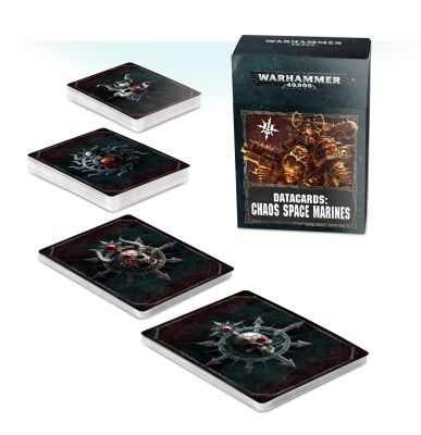 DATACARDS: CHAOS SPACE MARINES 2 (ENG) детальное изображение Космический Десант Хаоса WARHAMMER 40,000