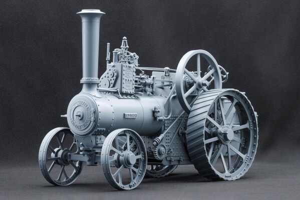 3D-печатная масштабная модель 1/16 1901 Burrell Compound Traction Engine ScaleX SX-16001 детальное изображение Гражданская техника 