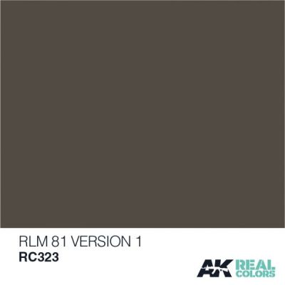 RLM 81 Version 1  детальное изображение Real Colors Краски