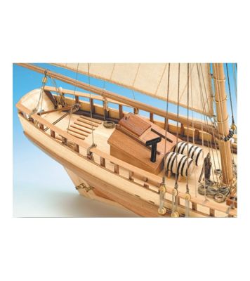 Virginia American Schooner 1/41 детальное изображение Корабли Модели из дерева