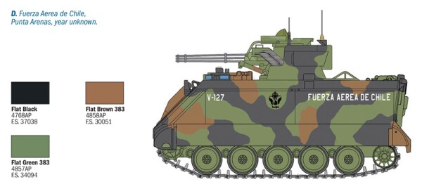 Збірна модель 1/35 Система ППО VADS Vulcan Italeri 6560 детальное изображение Зенитно ракетный комплекс Военная техника