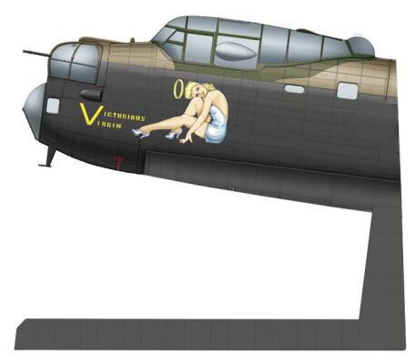 Збірна модель 1/35  британський літак AVRO LANCASTER B.MK.Ⅰ/Ⅲ NOSE Border Model BF-008 детальное изображение Самолеты 1/32 Самолеты