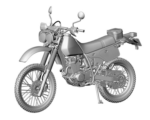 Сборная модель 1/12 Мотоцикл Хонда XLR Baja (MD22) (1991) Хасегава 21516 детальное изображение Мотоциклы Гражданская техника