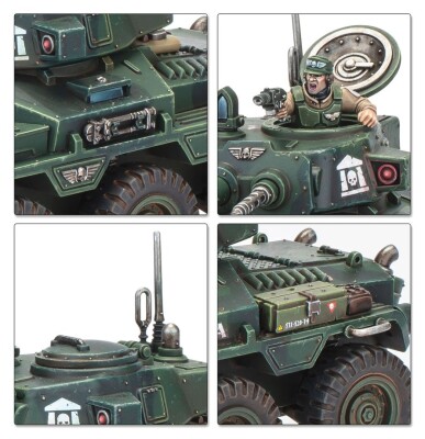 Ігровий набір Warhammer 40000 - ASTRA MILITARUM: HIPPOGRIFF AFV детальное изображение Имперская Гвардия Армии Империума