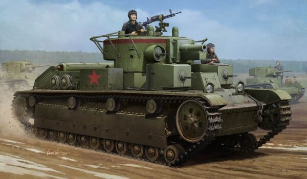 Soviet T-28 Medium Tank (Welded) детальное изображение Бронетехника 1/35 Бронетехника
